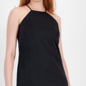 NWT Anne Klein Black Halter Slip Dress Size 10